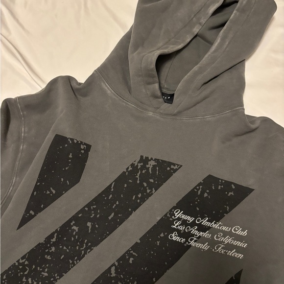 YoungLA Heather Gray Hoodie - Picture 4 of 5
